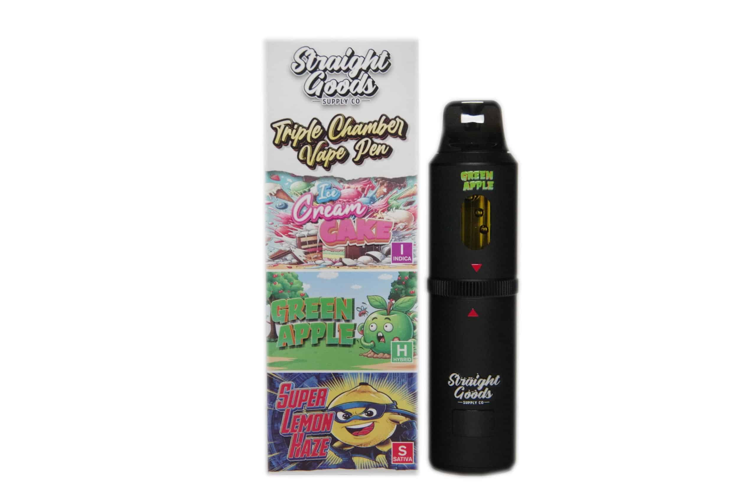 Straight Goods Triple Chamber Vape 9G