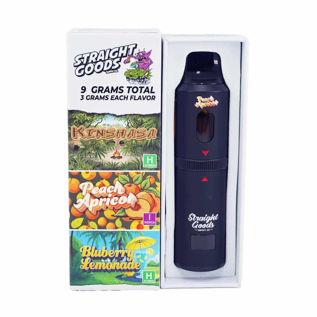 Straight Goods Triple Chamber Vape 9G