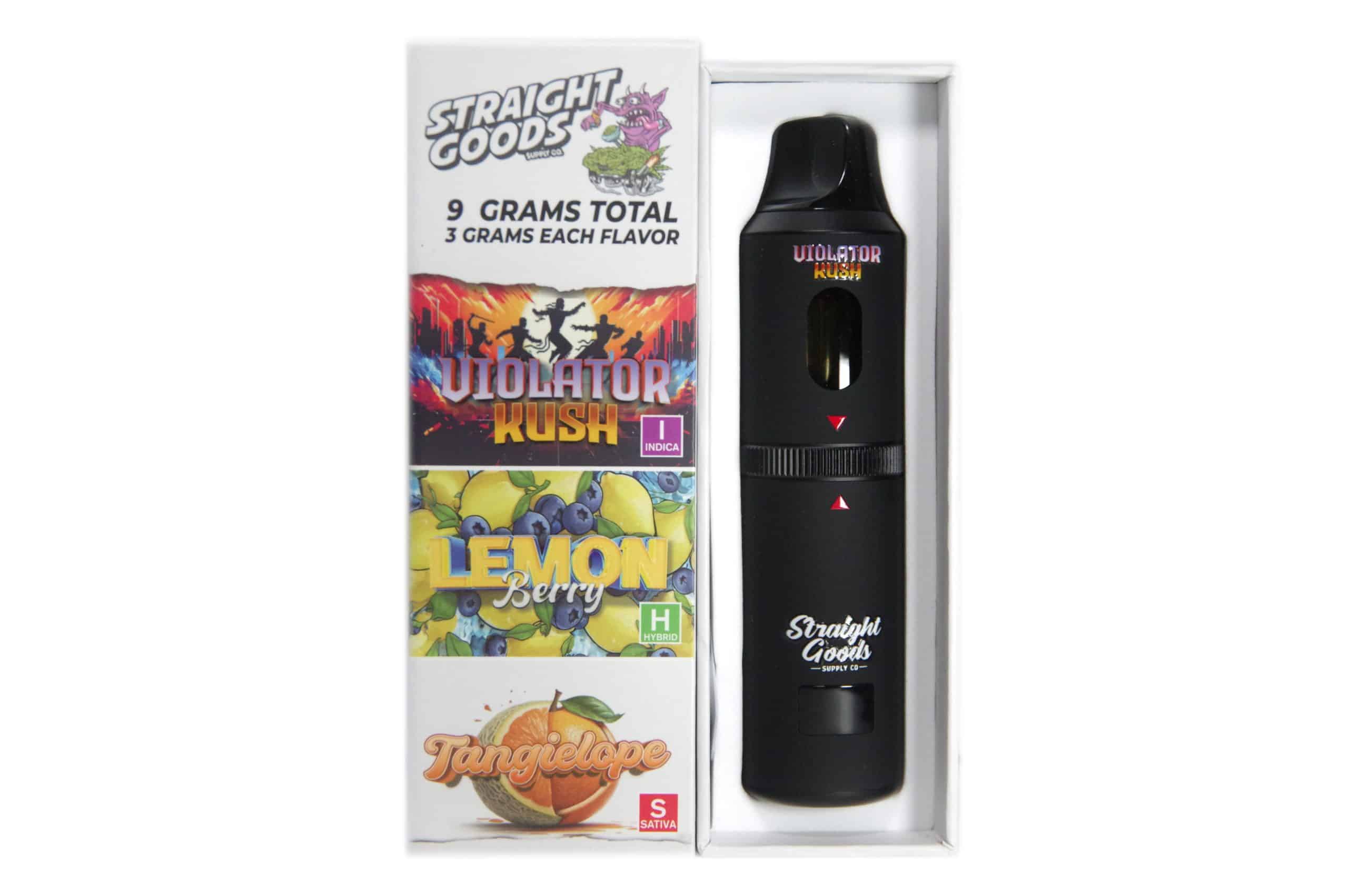 Straight Goods Triple Chamber Vape 9G
