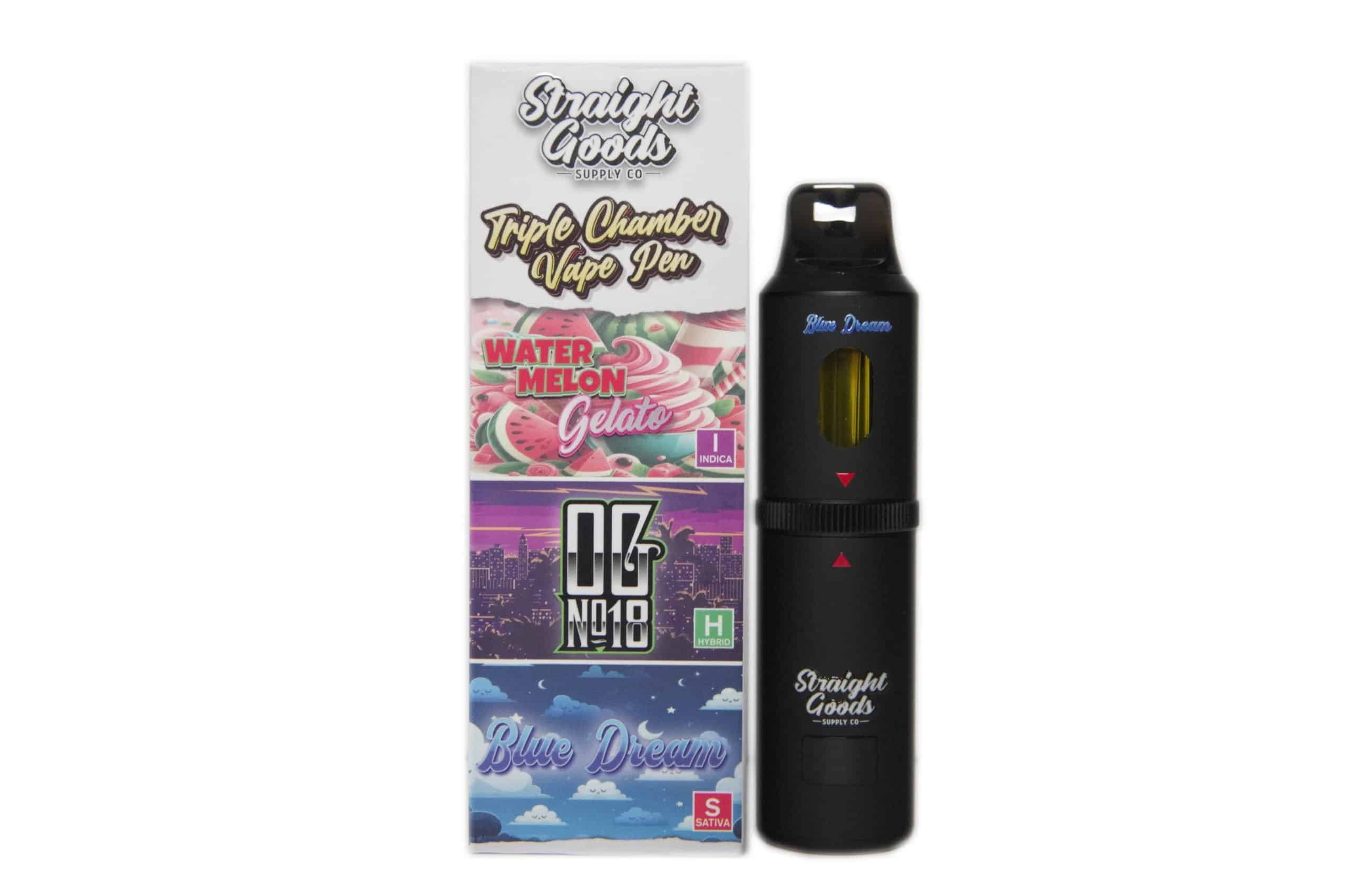 Straight Goods Triple Chamber Vape 9G