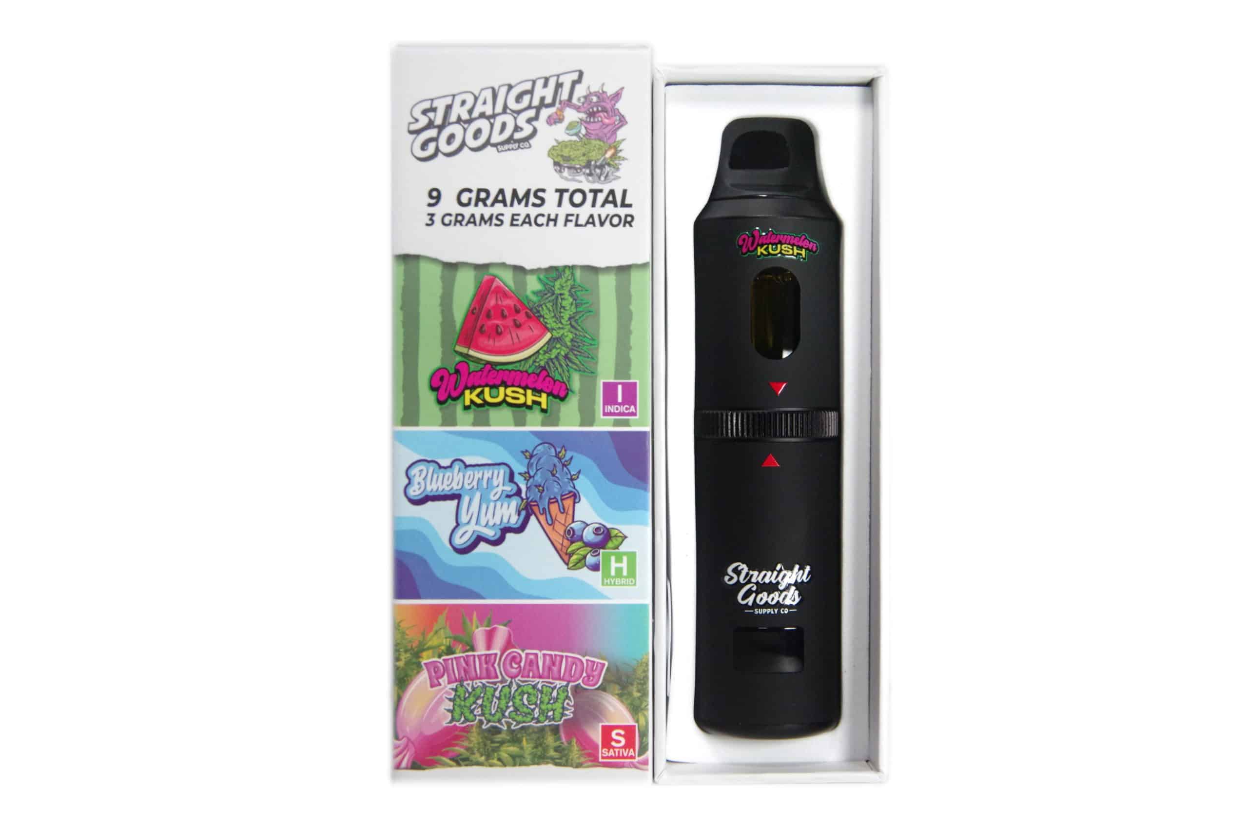 Straight Goods Triple Chamber Vape 9G
