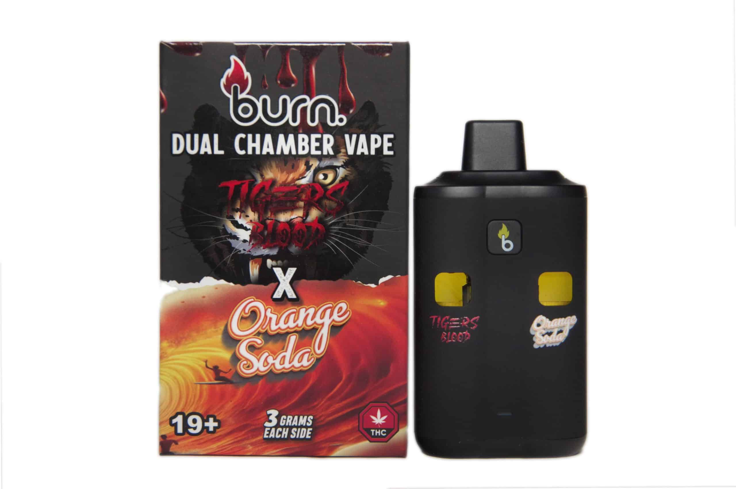 Burn Dual Chamber Disposable Vape 6G