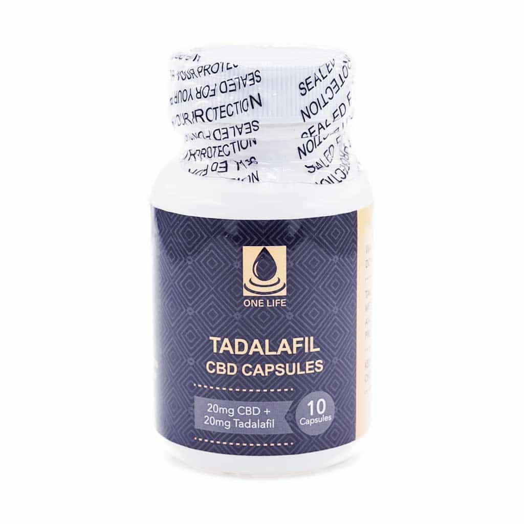 One Life Capsule – Tadalafil (Cialis) (20mg CBD + 20mg Tadalafil)
