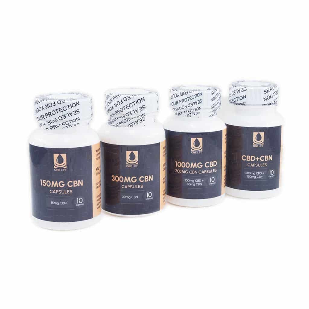 One Life Soft Gel Capsules – CBN Capsules – 150MG CBN