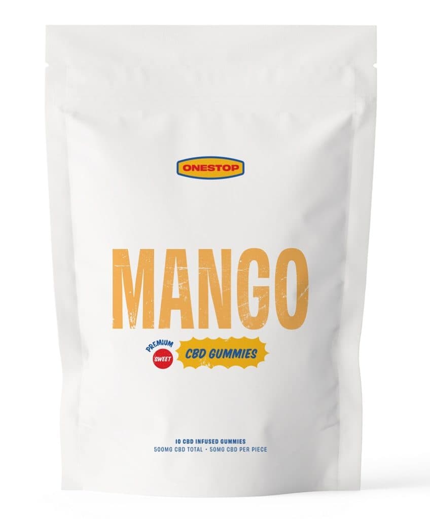 One Stop – Mango CBD Gummies 500MG