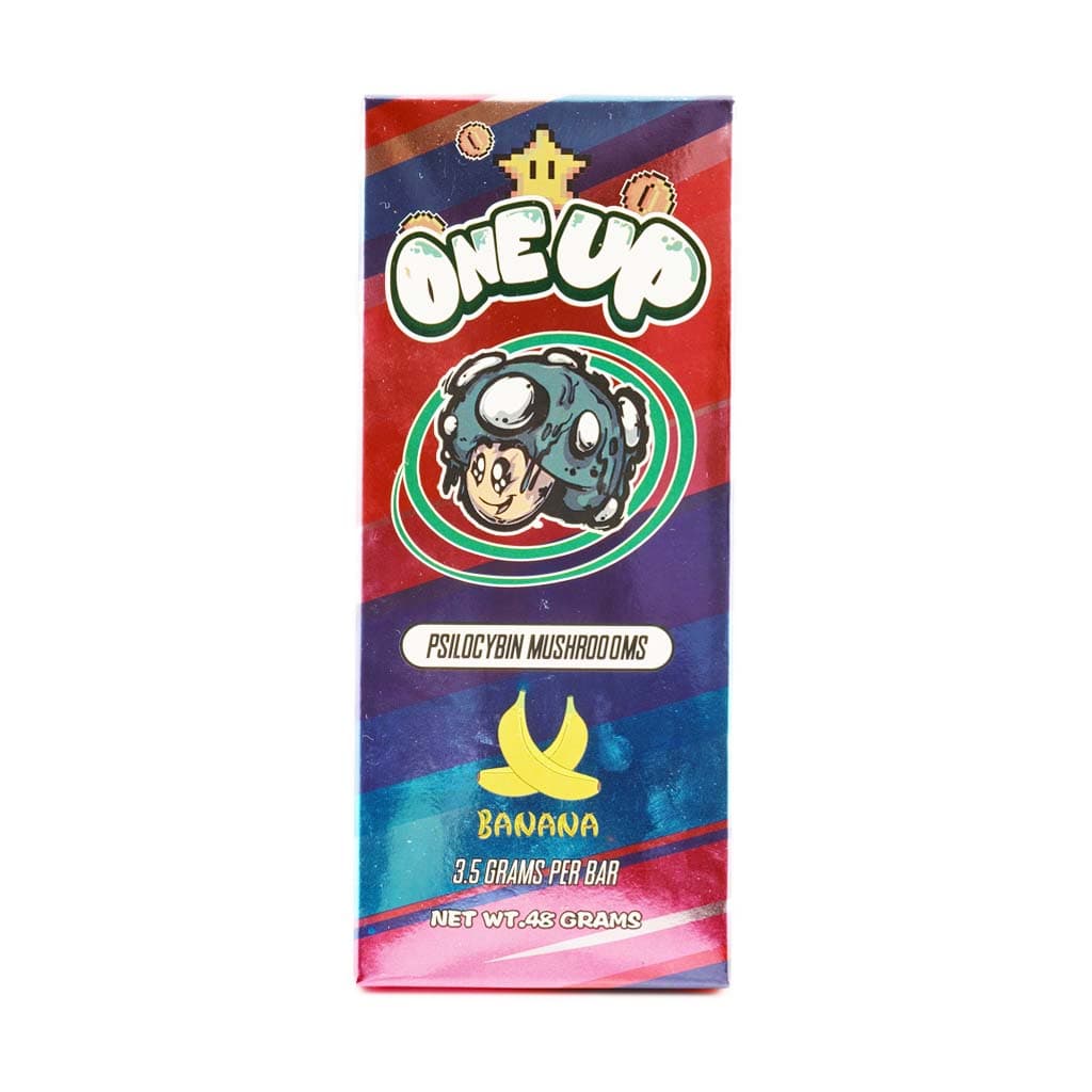 One Up – Banana Psilocybin Mushrooms Bar 3.5G