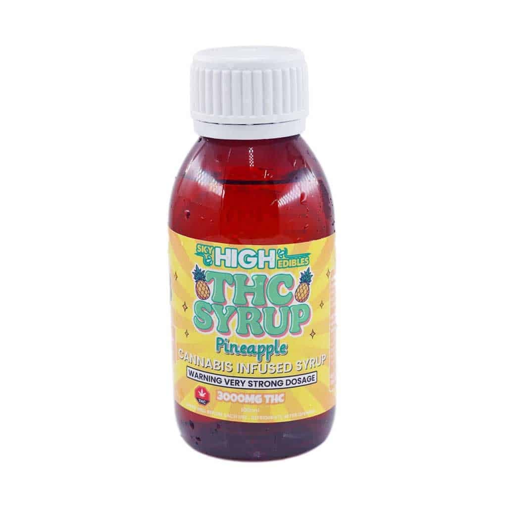 Sky High Syrup – Pineapple 3000mg THC