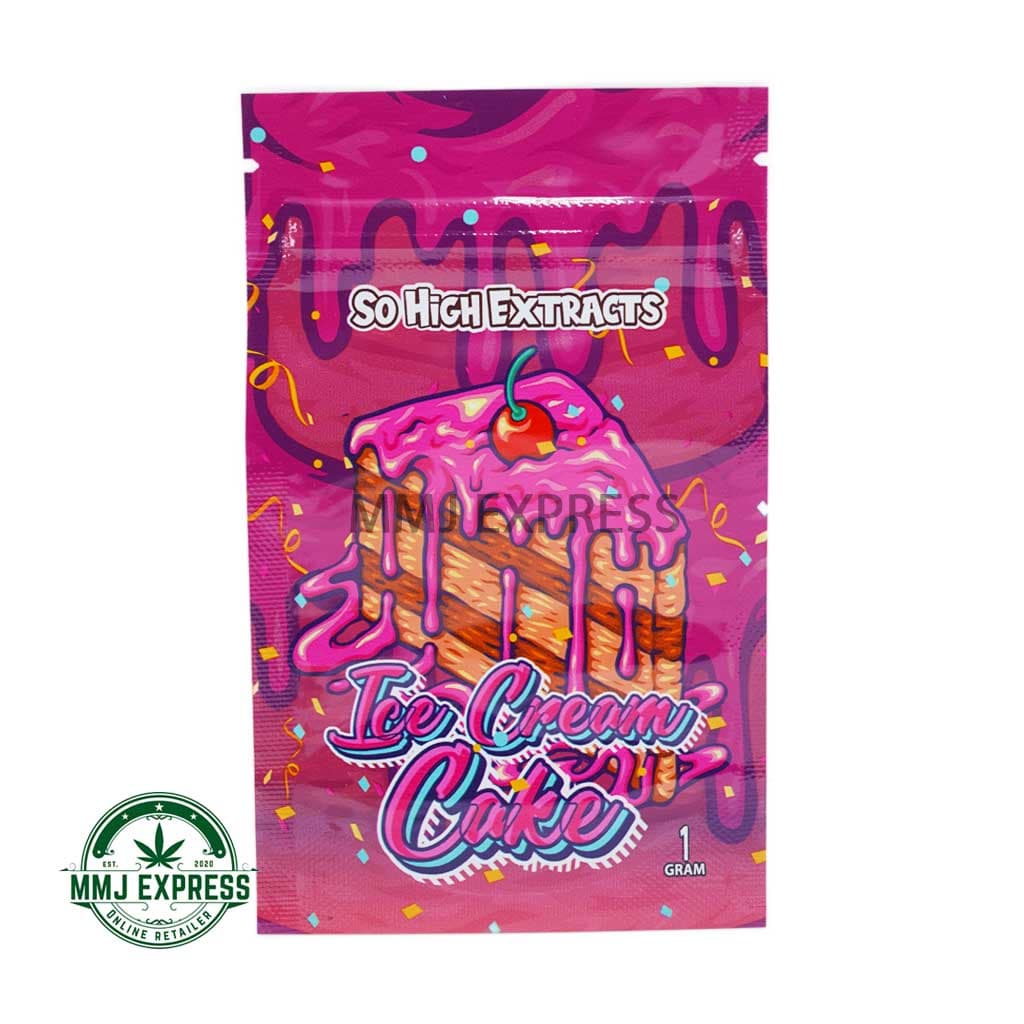 So High Extracts Premium Shatter – Ice Cream Cake