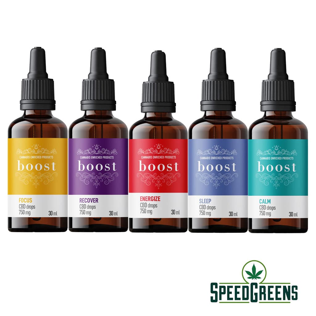 Boost CBD Tincture – Energize Lime Passionfruit (750mg CBD)