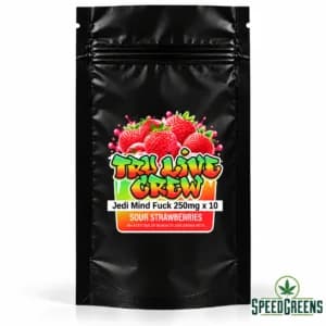 TRU Live Crew | JEDI MIND FUCK Gummies – Strawberry (2500mg Psilocybin)
