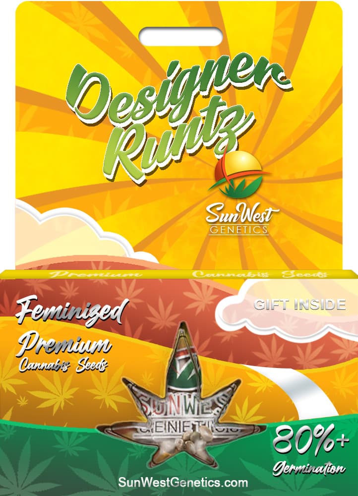 Designer Runtz seeds at Sunwest Genetics