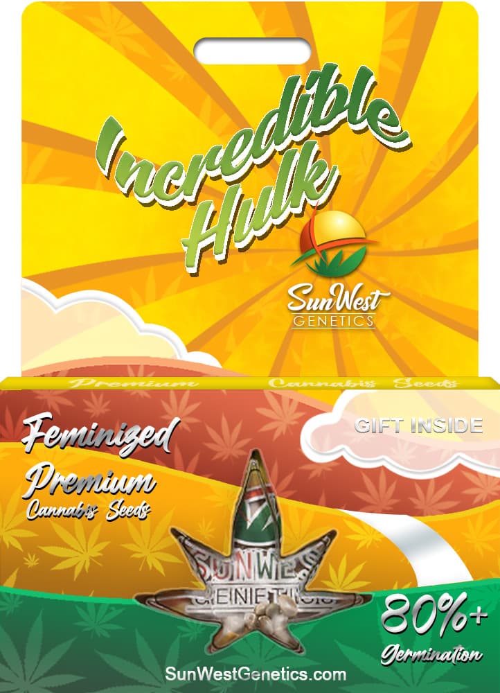 Incredible Hulk seeds at Sunwest Genetics