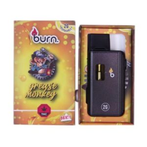 Burn Disposable Vapes – Grease Monkey (2 Gram)