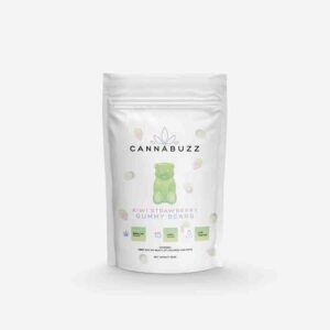 Cannabuzz Kiwi Strawberry Gummy Bears (150mg THC)