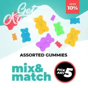 Assorted THC Gummies – Mix & Match – Pick Any 5