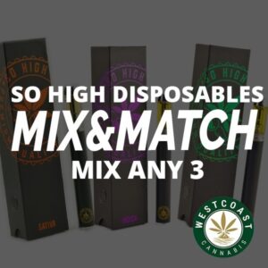 Mix and Match So High Extracts BHO Full Spectrum/Distillate Disposable Pen – 3