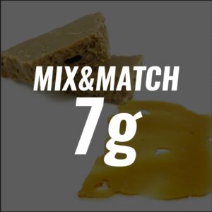 Multi Pack (Budder, Live Resin, Shatter, Crumble, Diamonds, Wax, Caviar) – 7g – 7 x 1g