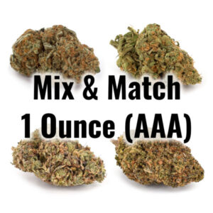 1 Ounce with 4 Strains (AAA) – Mix & Match – Build Your Own