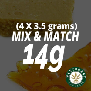 Multi Pack (Budder, Live Resin, Shatter, Crumble, Diamonds, Wax, Caviar) -14g – 4 x 3.5g