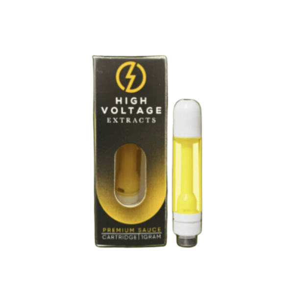 High Voltage Extracts Pure Sauce Cartridge – Strawberry Nuken