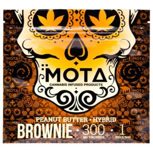 Mota Peanut Butter Brownie (300mg THC)